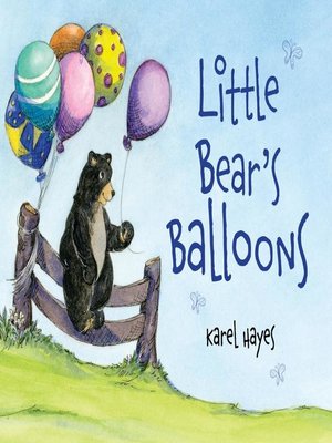 cover image of Little Bear's Balloons